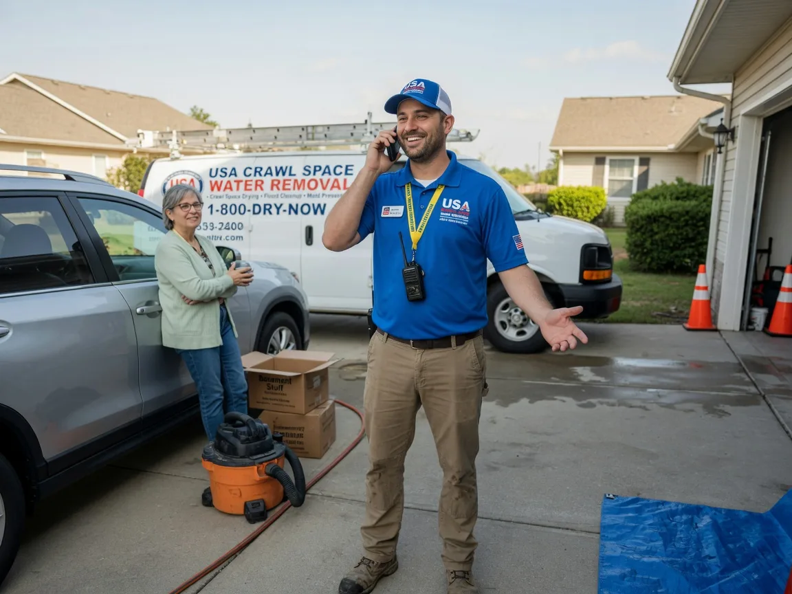 Crawl Space Water Removal Branchville, SC FAQs